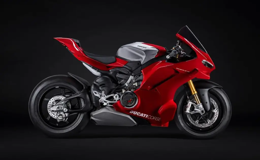 imagem lateral Ducati Panigale V4 R 2026