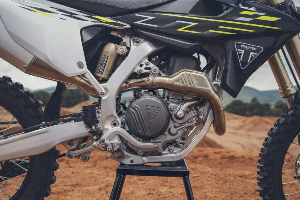 imagem do motor da Triumph TF 450-X 2026