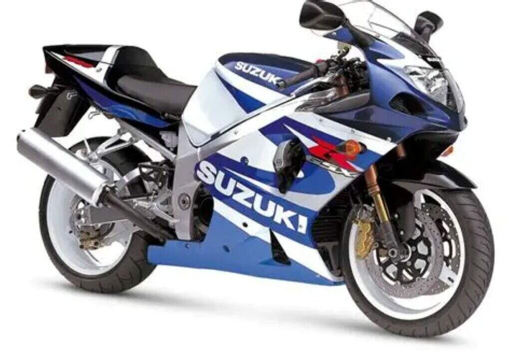imagem lateral da GSX-R 1000 2001