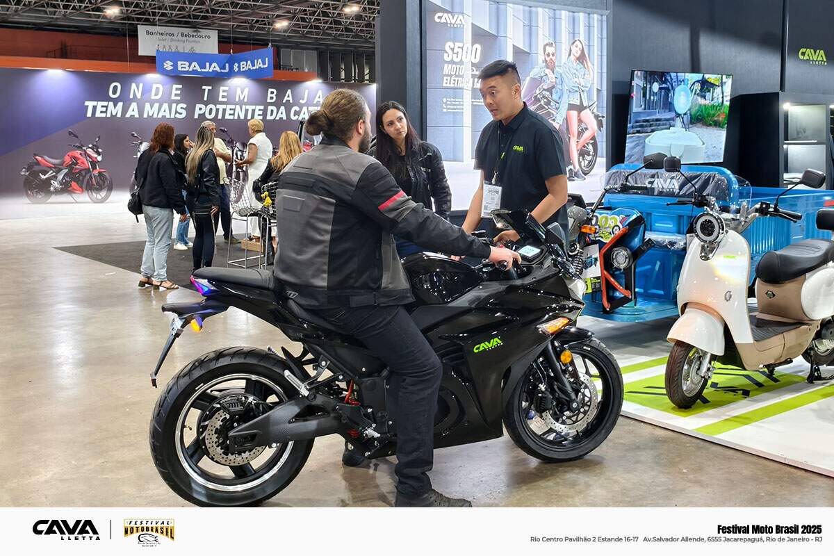 Cavalletta estara no Festival Moto Brasil 2025, no Rio de Janeiro