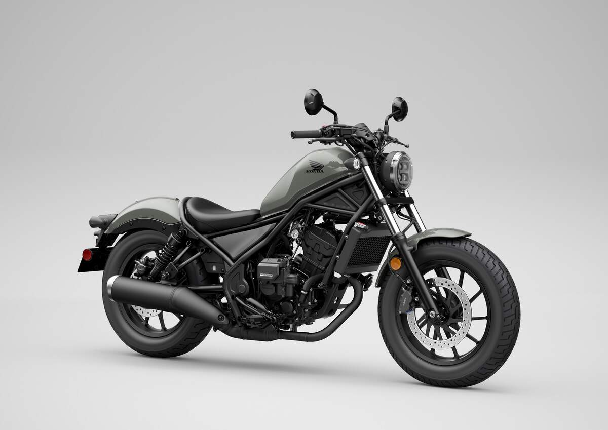 2026 Honda Rebel 300 E-Clutch Pearl Smoky Gray RF34