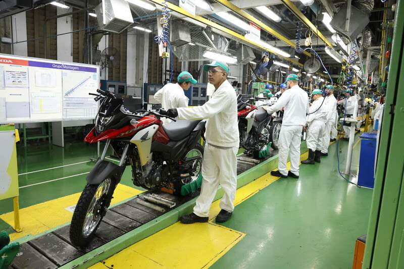 Honda investirá R$ 1,6 bilhão e aumentará produção de motos no Brasil