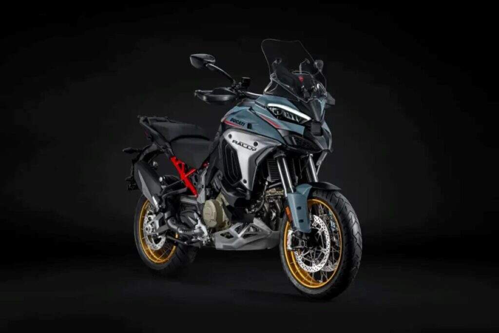 imagem frontal Ducati Multistrada V4 Rally 2026