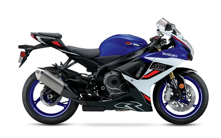imagem lateral suzuki gsx-r750z 2026 40 anniversary