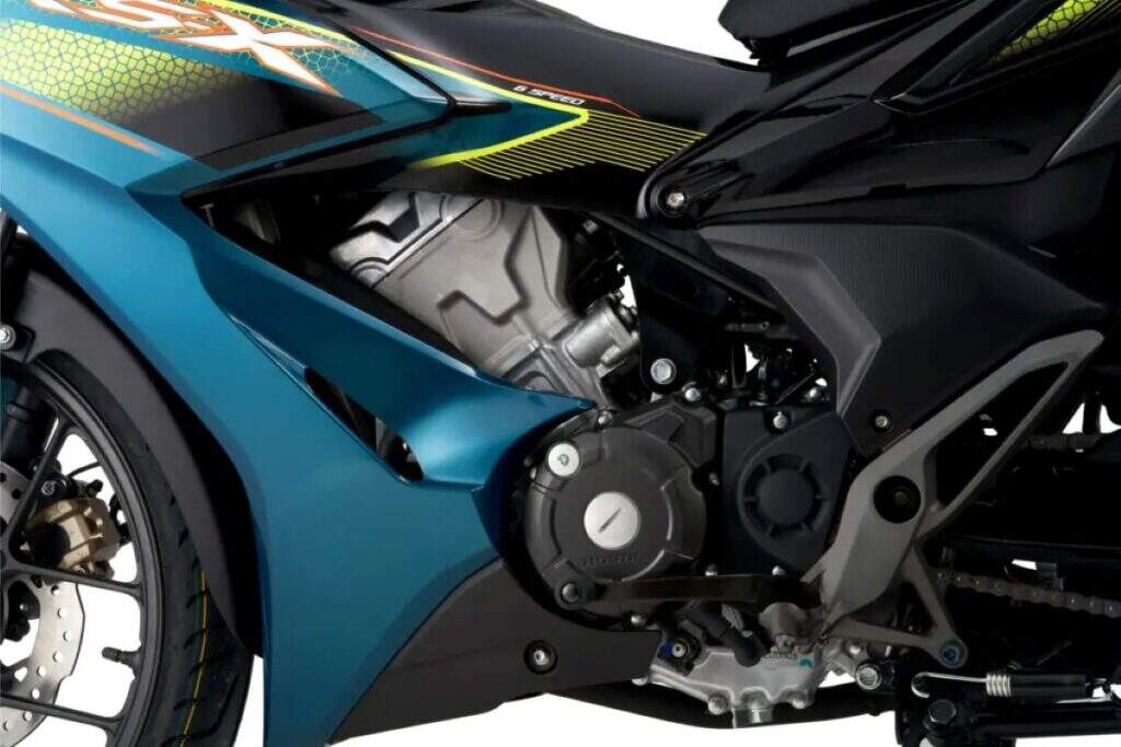 imagem do motor da honda RS-X Winner Tricolor Edition