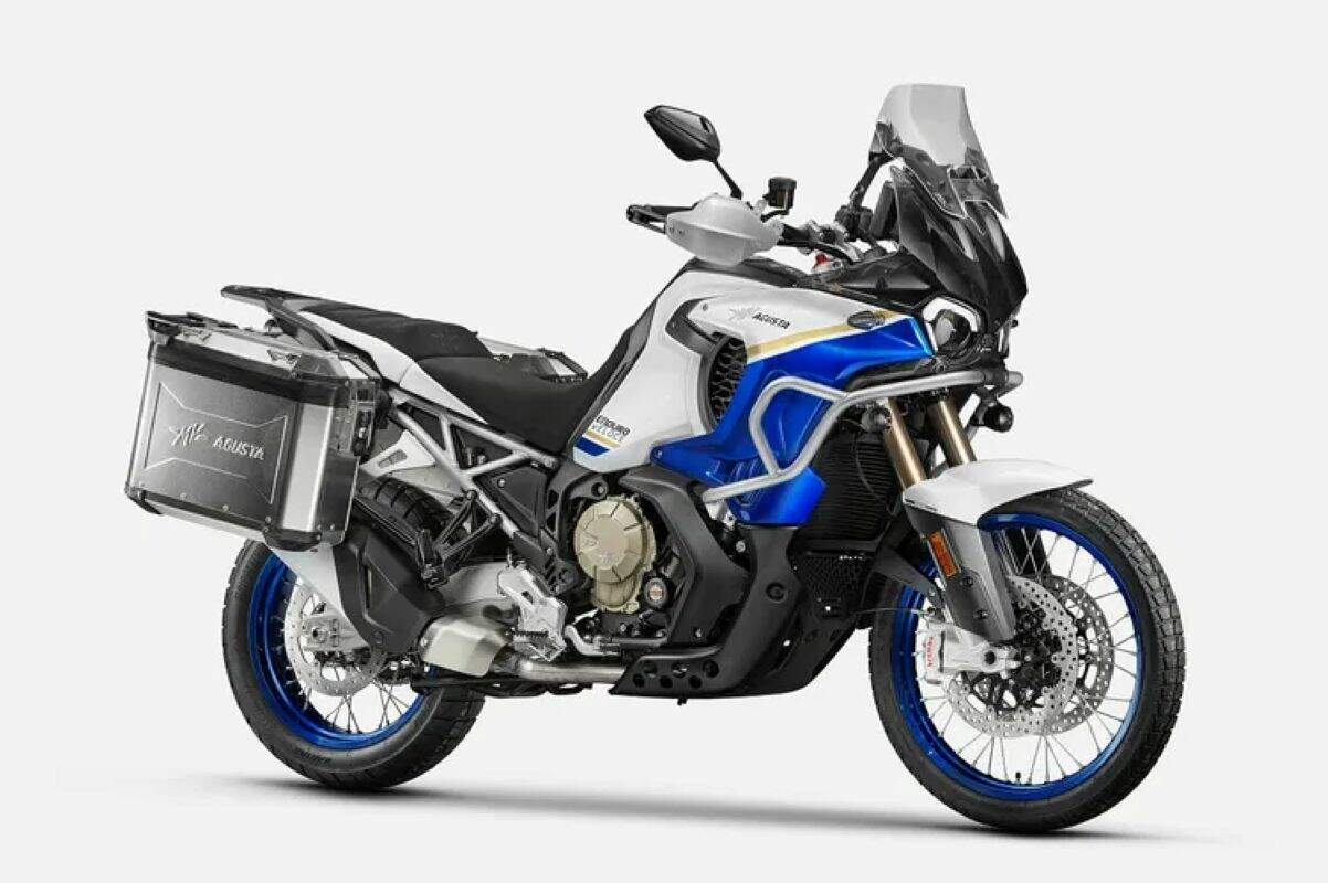 imagem lateral da MV Agusta Enduro Veloce