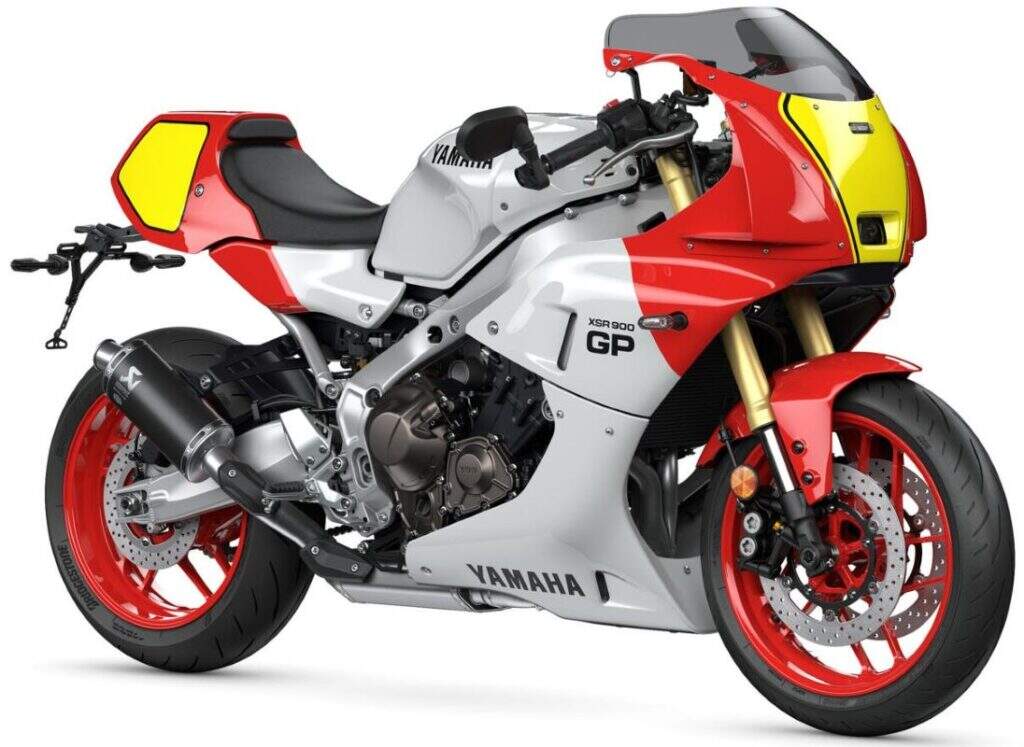 imagem yamaha XSR900 GP Legend red 2026