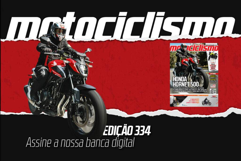revista MOTOCICLISMO 334 CAPA e destaque