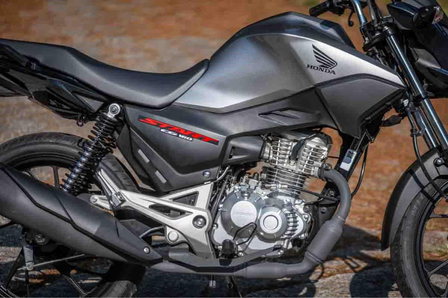imagem do motor da honda cg 160