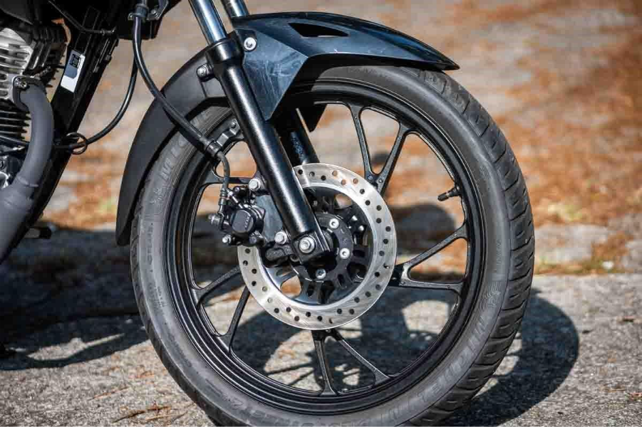 imagem do freio dianteiro da honda cg 160