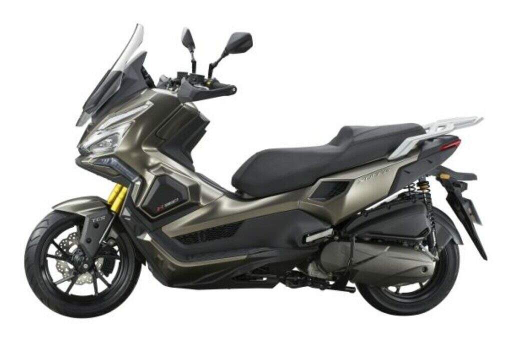 imagem lateral kymco X-Tera 350
