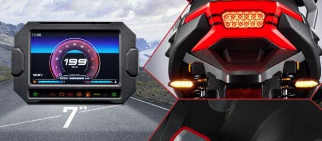 imagem painel kymco X-Tera 350