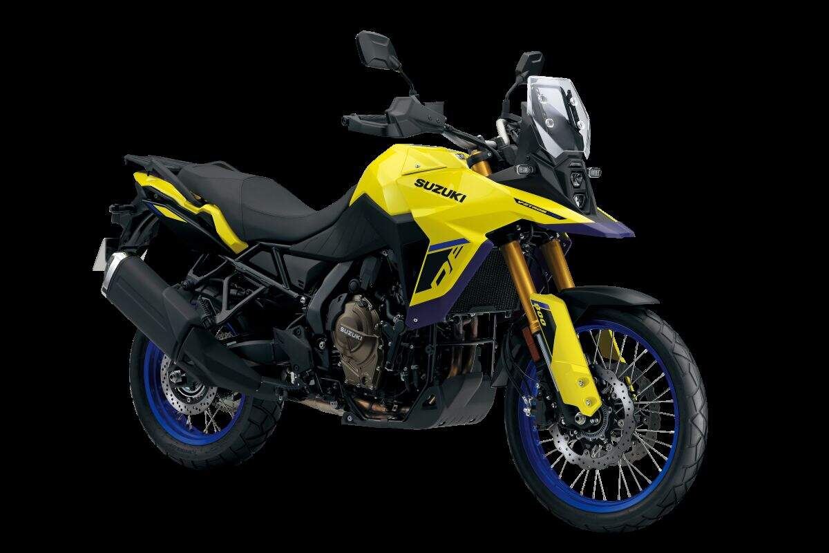 imagem da Suzuki V-Strom 800DE 2026 amarela