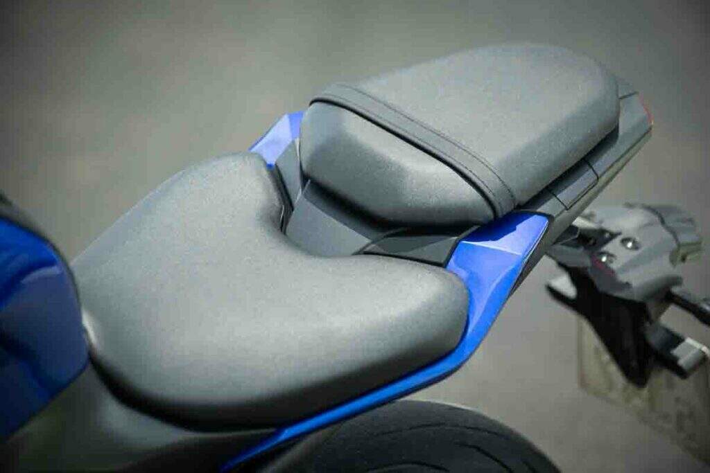 imagem do assento da Yamaha MT-07 Connected 2025