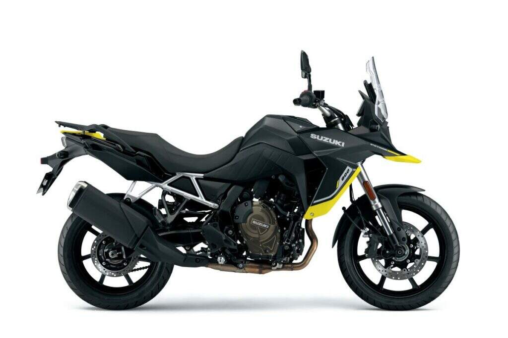 imagem lateral Suzuki V-Strom 800 2026 preta