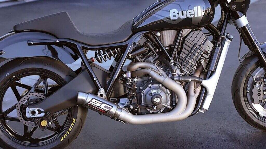 imagem do motor da Buell Super Cruiser