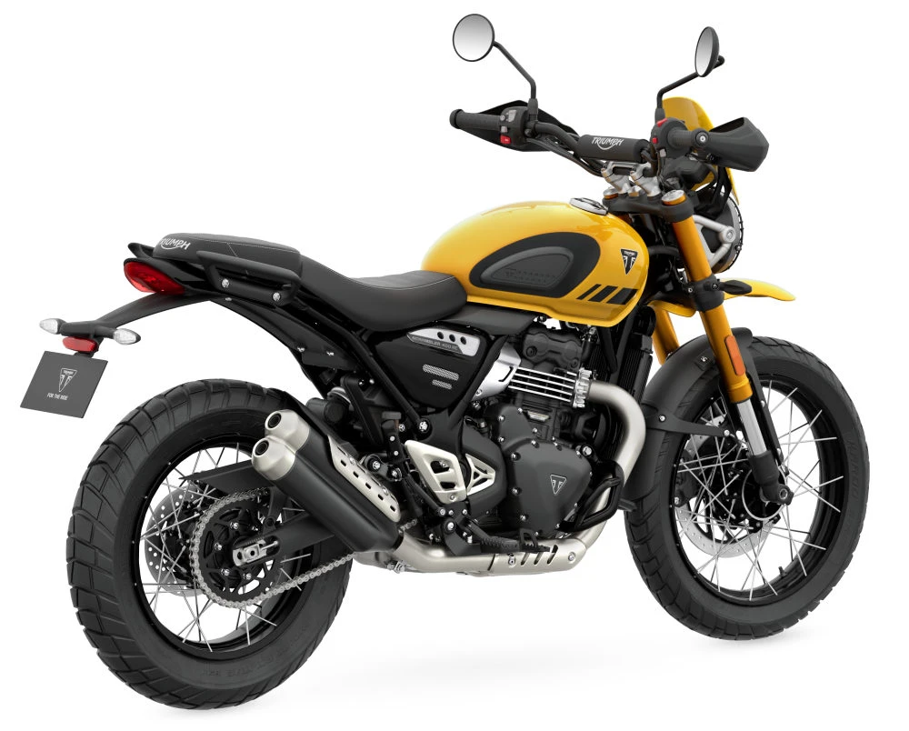 imagem traseira Triumph Scrambler 400 XC