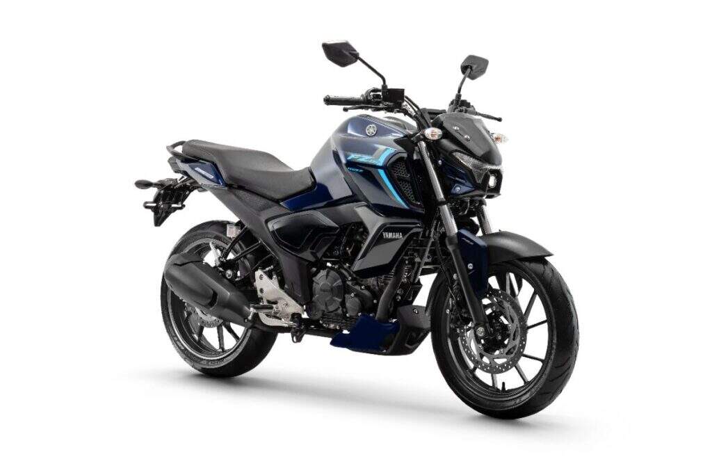imagem da Yamaha Fazer FZ15 ABS Connected 2026 azul