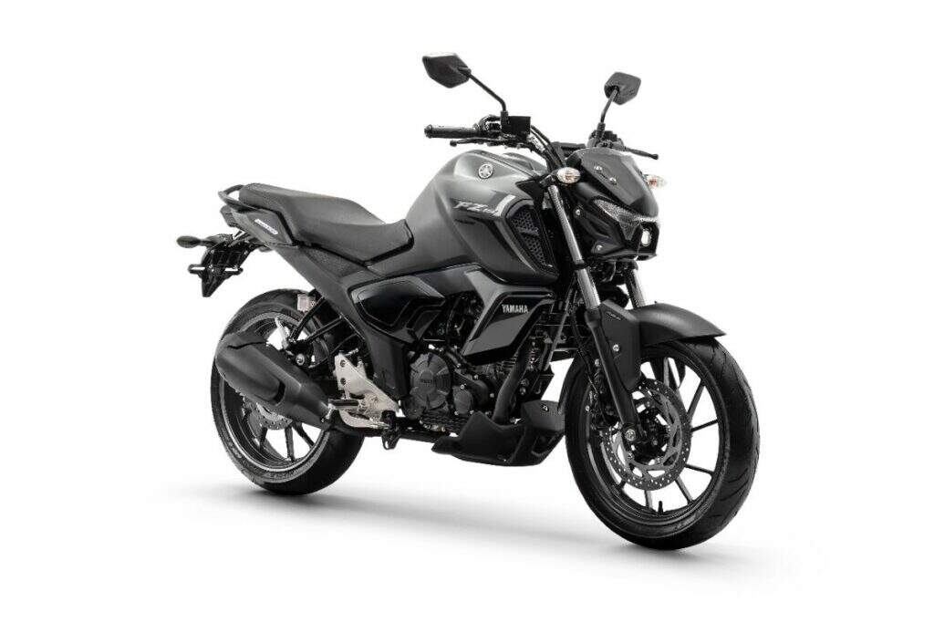 imagem Yamaha Fazer FZ15 ABS Connected 2026 azul - foto: Yamaha Brasil preta