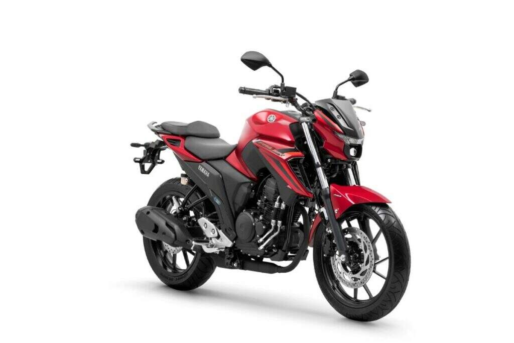 imagem Yamaha Fazer FZ25 Connected 2026 vermelha