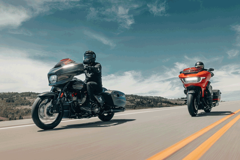 CVO Street Glide ST e CVO Road Glide ST - Foto: Divulgação