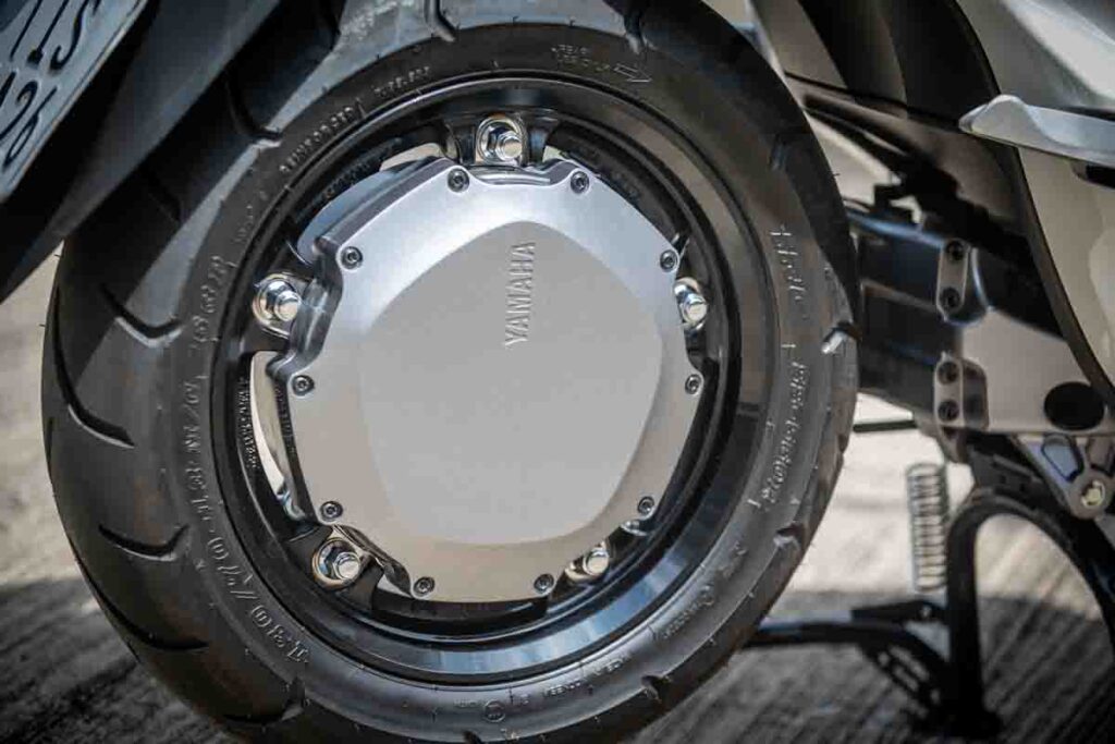 imagem do motor do Yamaha Neo’s o scooter elétrico