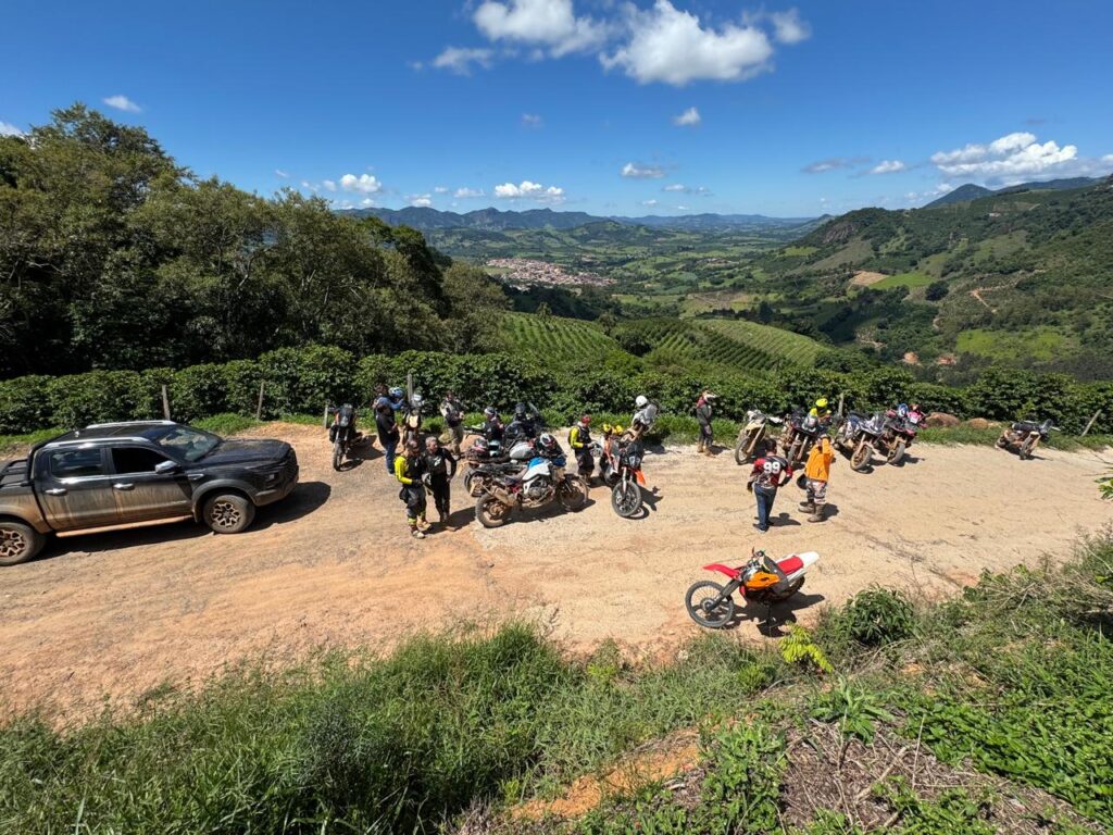 Viagem de moto em grupo com o Crubinho - Foto: Redes Sociais