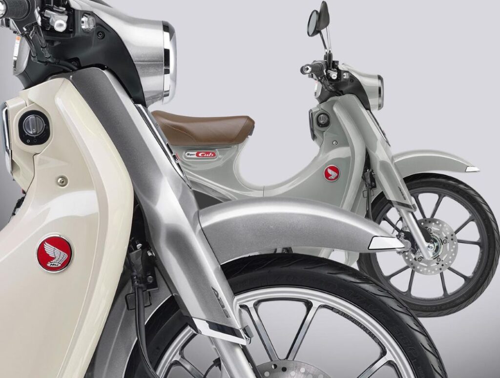imagem frontal honda super cub 2026