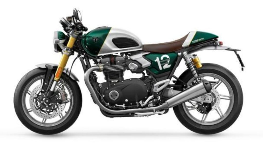imagem lateral Triumph Speed Twin 1200 Cafe Racer Edition