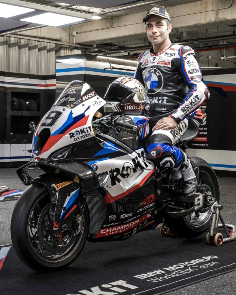 imagem ROKiT BMW Motorrad WorldSBK 2026 com Danilo Petrucci