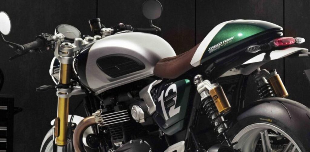 imagem traseira Speed Twin 1200 Cafe Racer Edition
