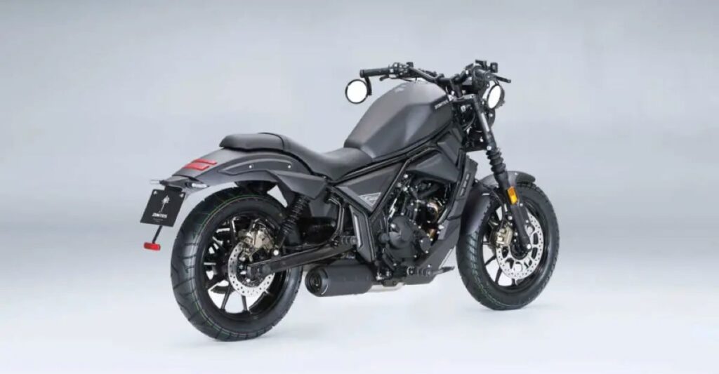 imagem traseira Zontes 125 C2