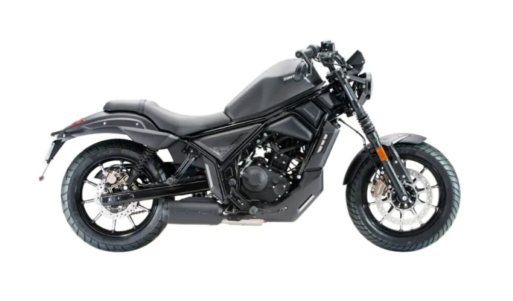 imagem lateral Zontes 125 C2