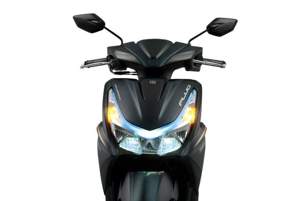imagem frontal Yamaha Fluo ABS Hybrid 2027