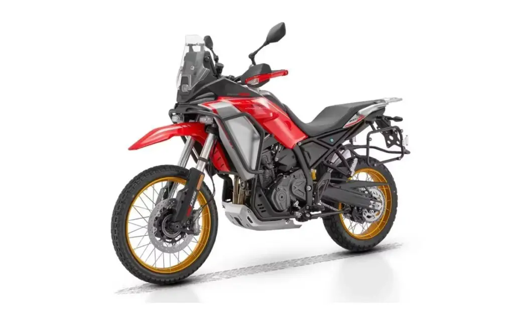 imagem lateral esquerda QJMotor SRT 450 RX Rally