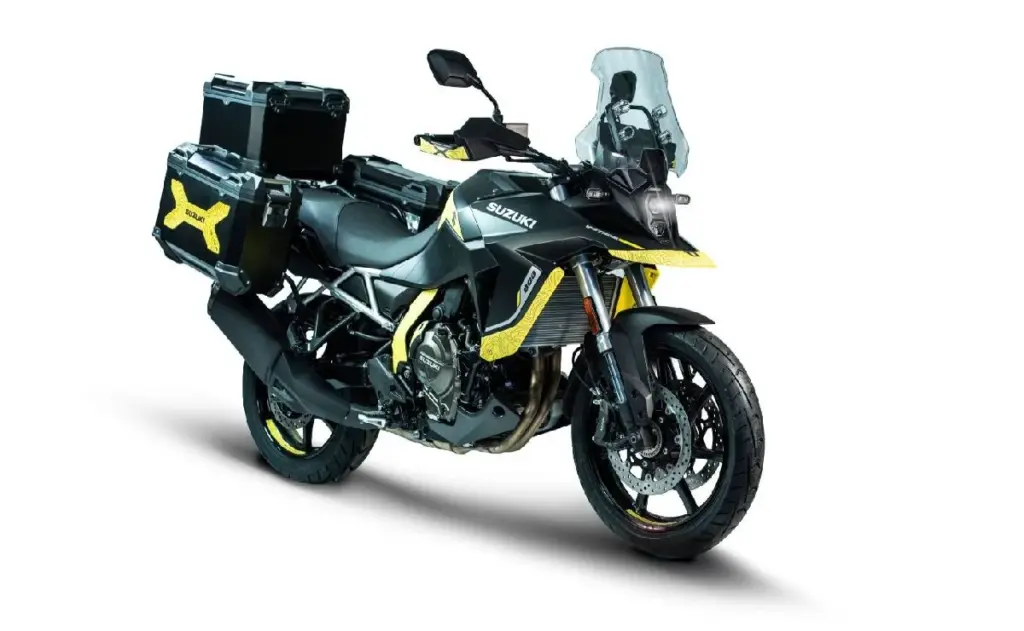 imagem lateral frontal Suzuki V-Strom 800 X-Tour