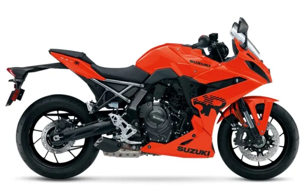imagem lateral Suzuki GSX-8R 2026