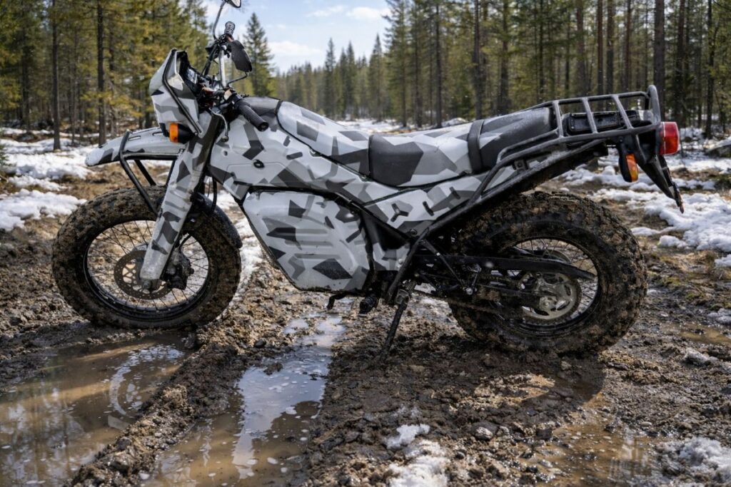 imagem moto elétrica canadense NorthForge Dispatch