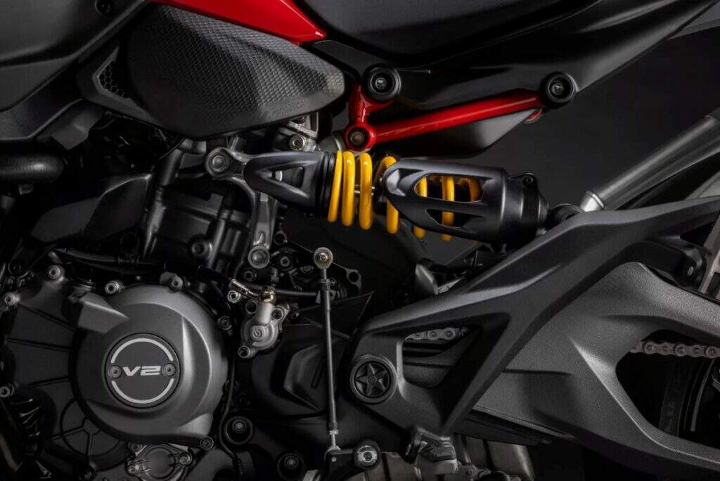 imagem do motor da Ducati Monster Sport 2026