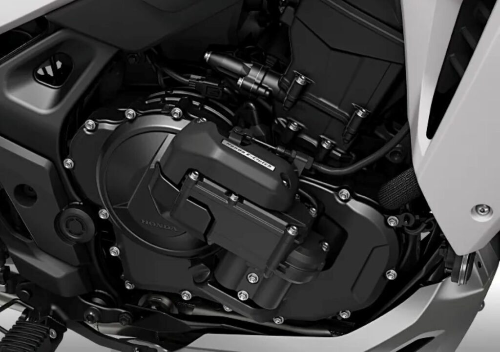 imagem do sistema e-clutch da Honda Transalp E-Clutch