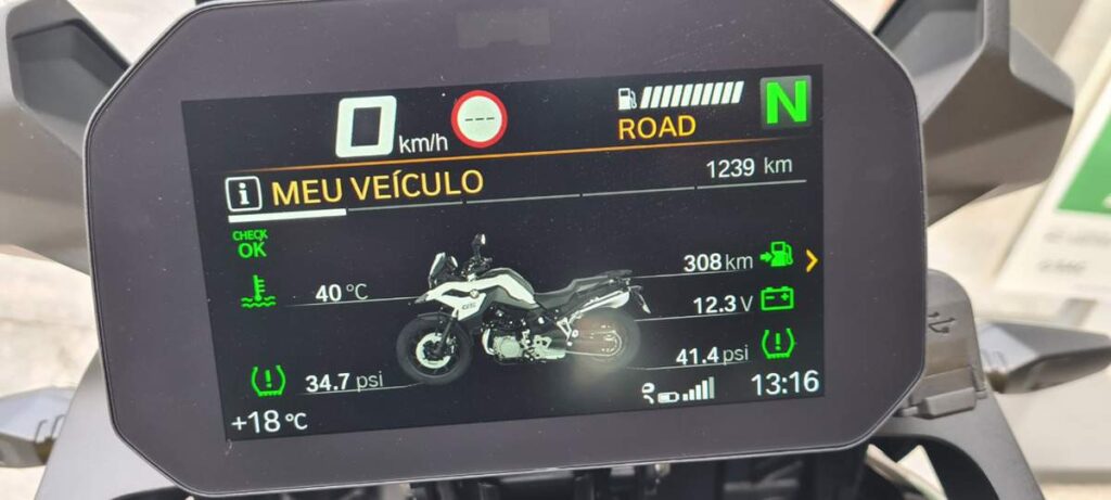 imagem painel tft moto bmw