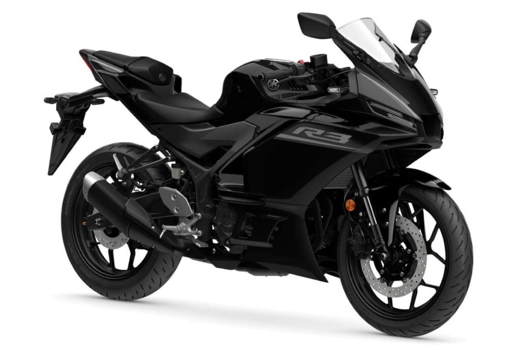 imagem Yamaha R3 2026 black
