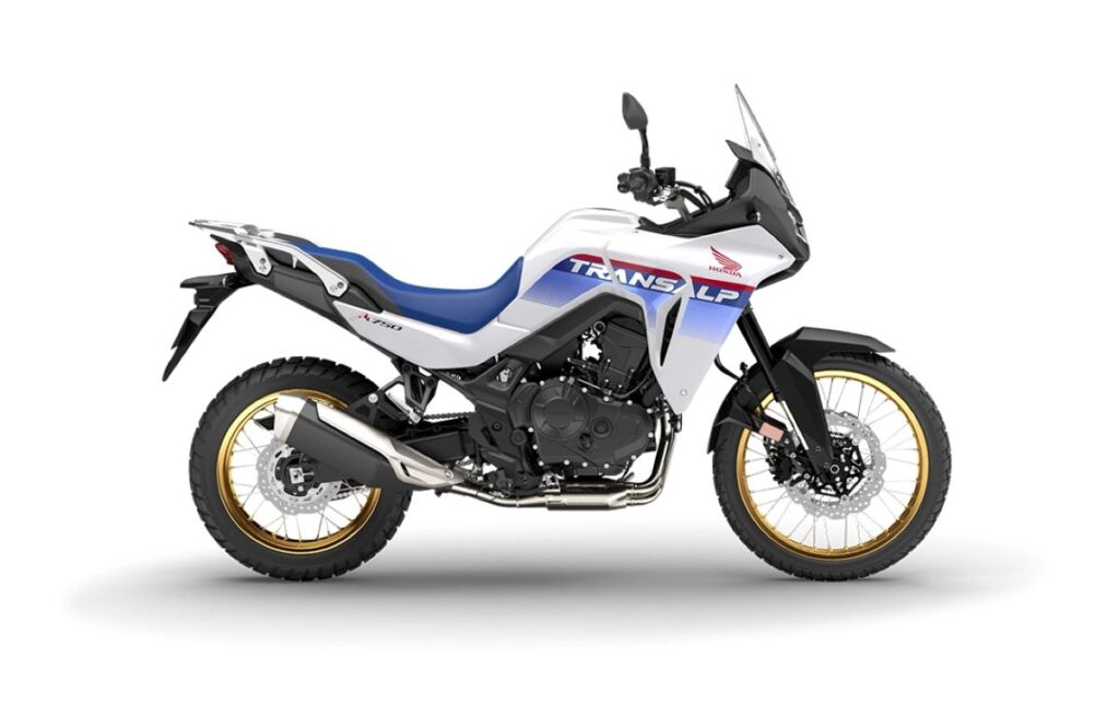 imagem lateral da Honda Transalp 2026 made in brasil