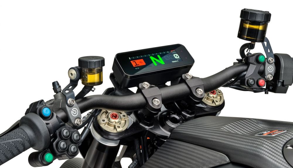 imagem cockpit da KTM 1390 Super Duke RR Track