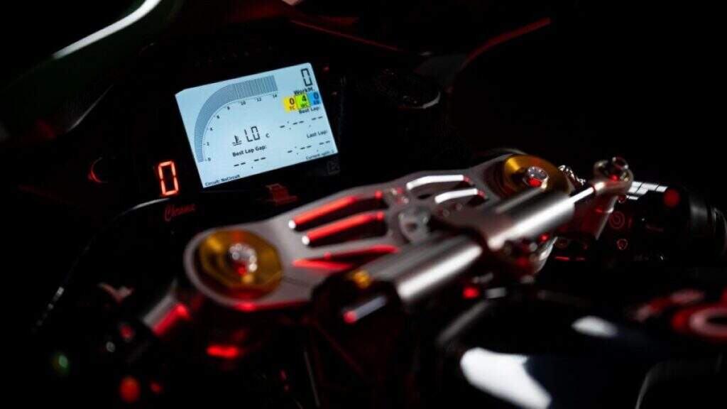 imagem do painel da Bimota KB998 Rimini Elite