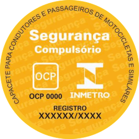 Selo antigo do Inmetro