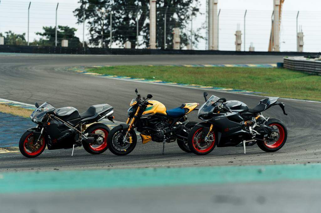 Ducati celebra legado de Ayrton Senna com encontro histórico em Interlagos