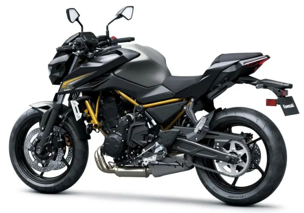 imagem traseira da kawasaki z650