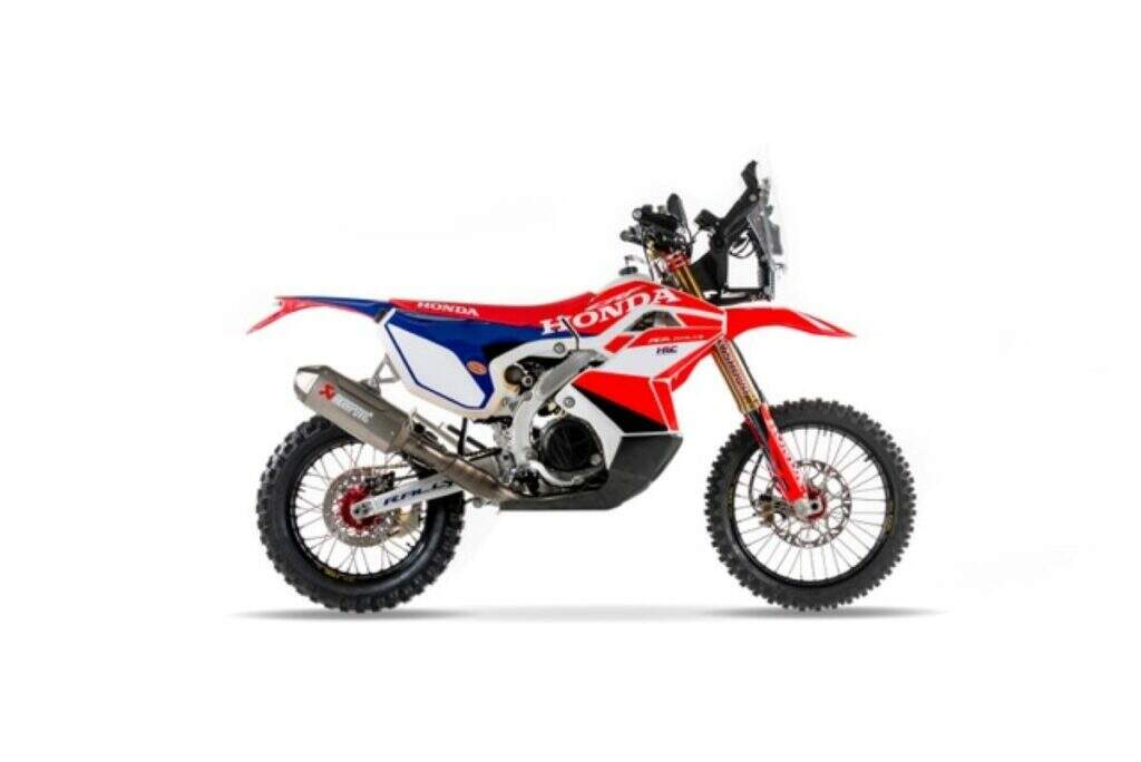 imagem lateral Honda CRF450RX Rally 2027