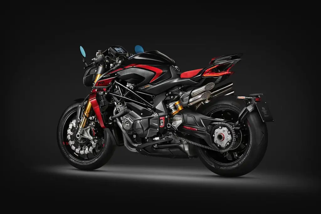 imagem lateral MV Agusta Brutale 1000 ABT